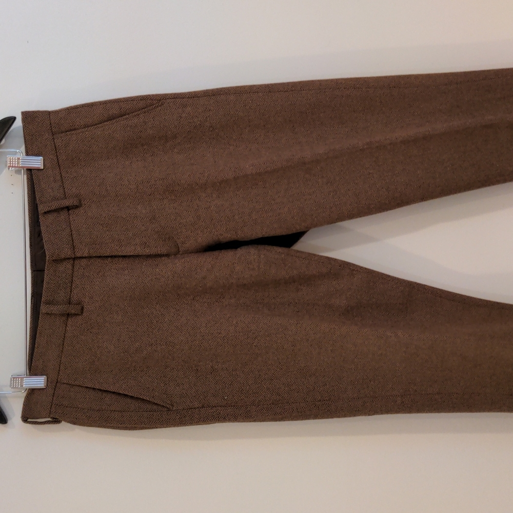 J. Crew	Slim Bedford herringbone wool dress pants